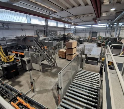 Vista complessiva dell'estensione della linea