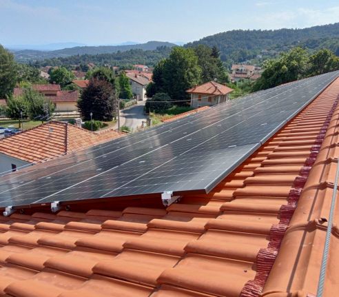 Pannelli fotovoltaici installati