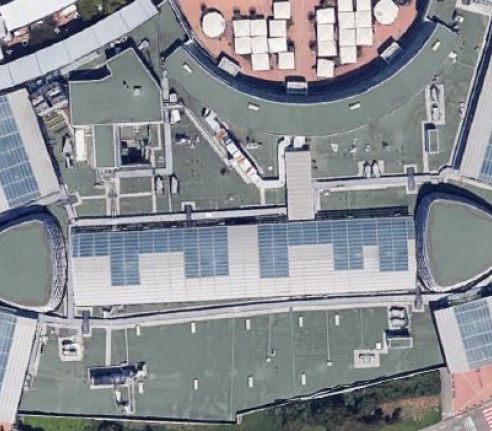 Vista satellitare zona di installazione